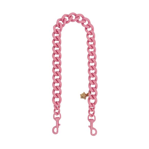 VERSACE La Medusa Chain Shoulder Strap || Baby Pink - Picture 1 of 10